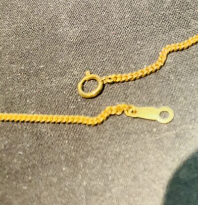 キヘイのロングネックレス　K18